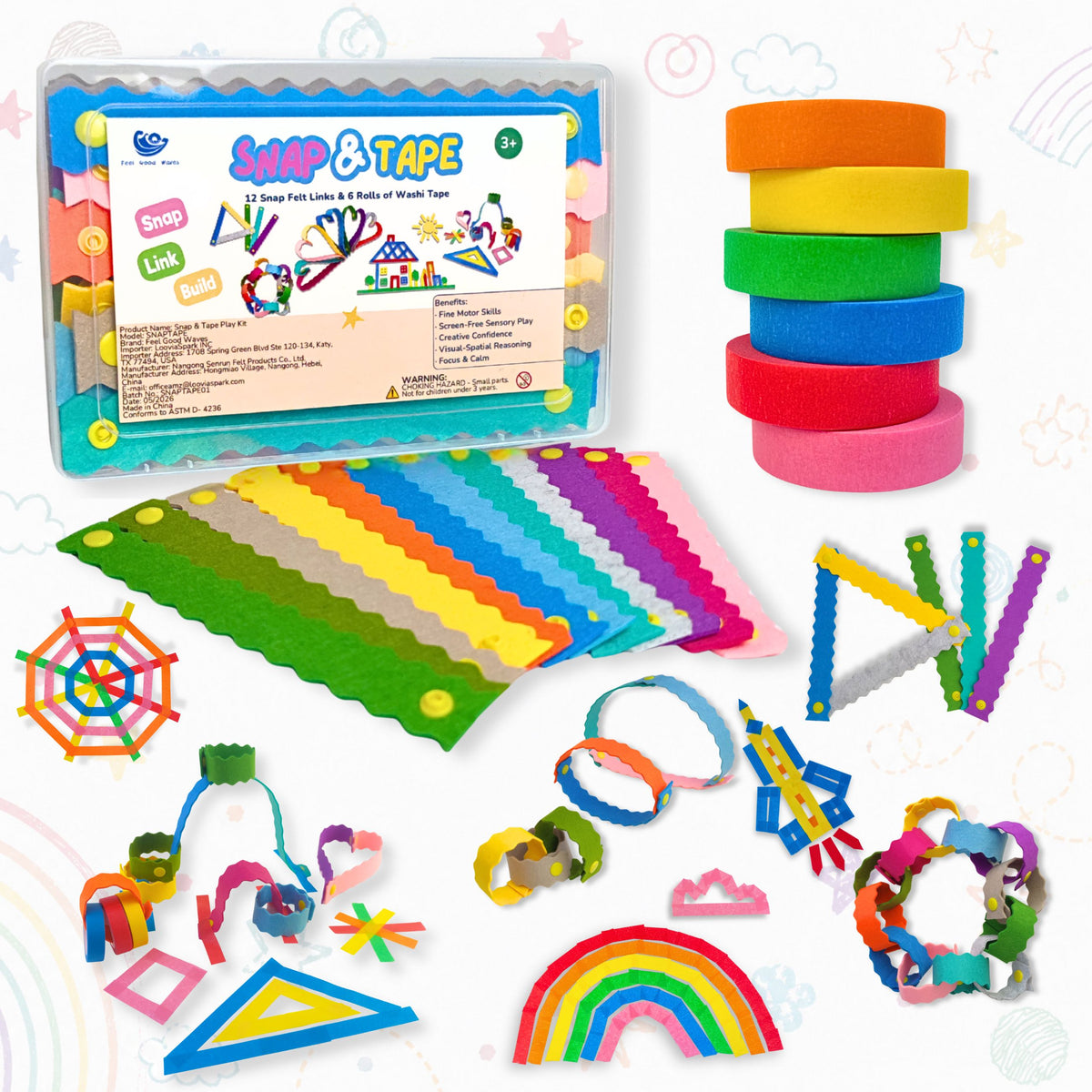Snap & Tape Play Kit