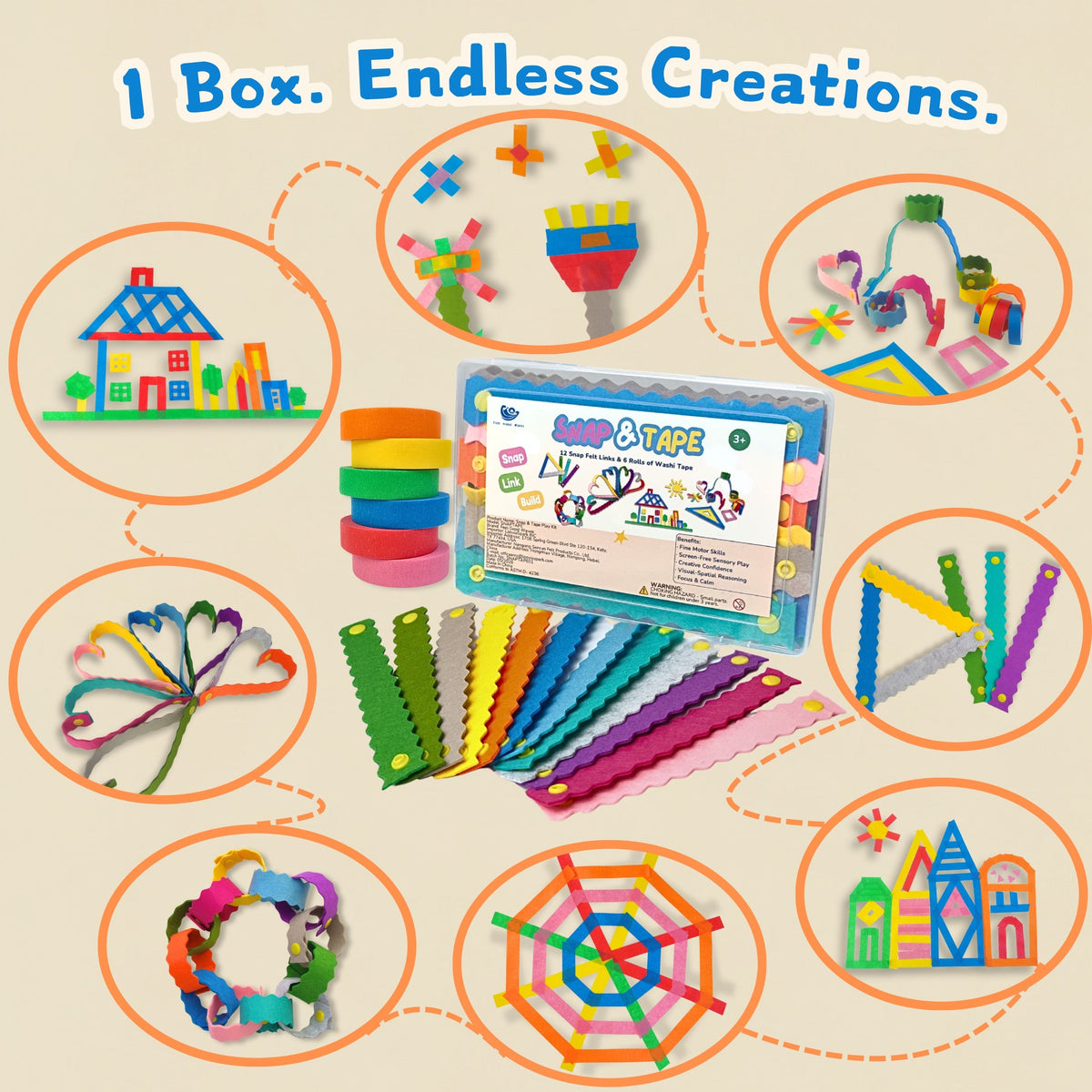 Snap & Tape Play Kit