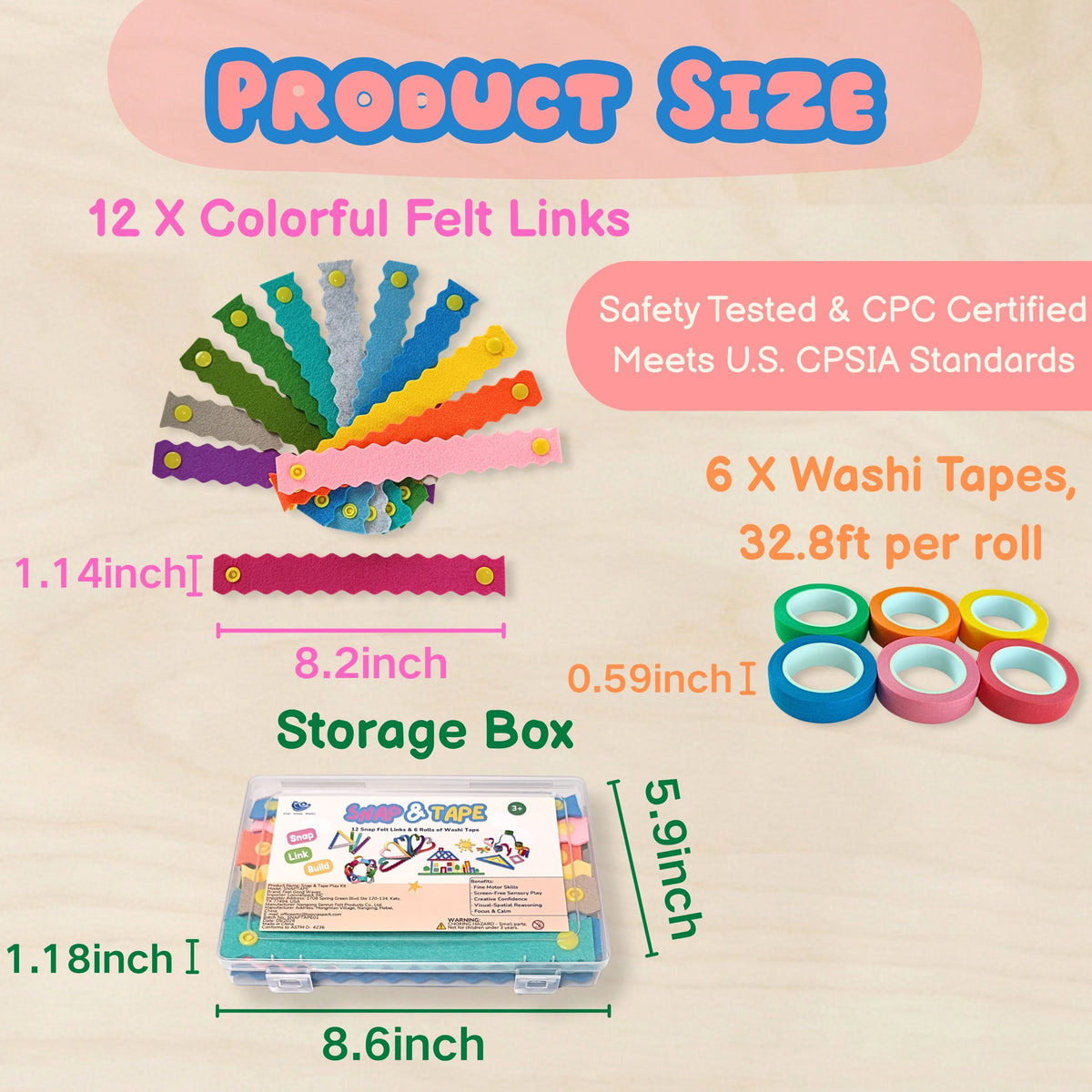 Snap & Tape Play Kit